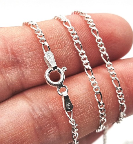 Collana catena argento figaro - collana,