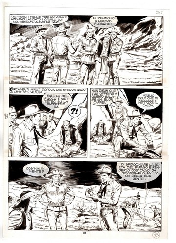 Tex fantasmi nel deserto - deserto,