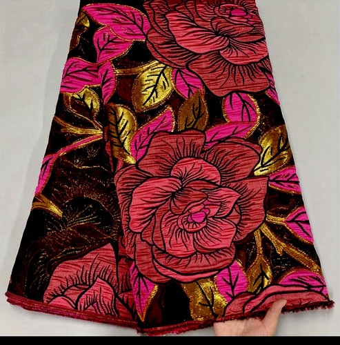 Tessuto pizzo jacquard raso