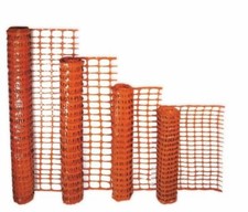 RETE DA CANTIERE ARANCIO ROSSA SEGNALETICA RECINZIONE PVC 