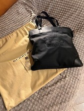 Borsa Burberry nera manici tracolla donna da spalla spaziosa tasche Perfetta