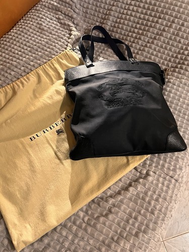 Borsa burberry nera manici - nera,