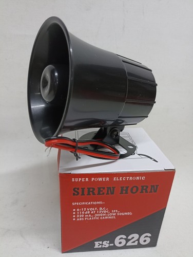 Sirena elettronica 12v 30w - sirena,