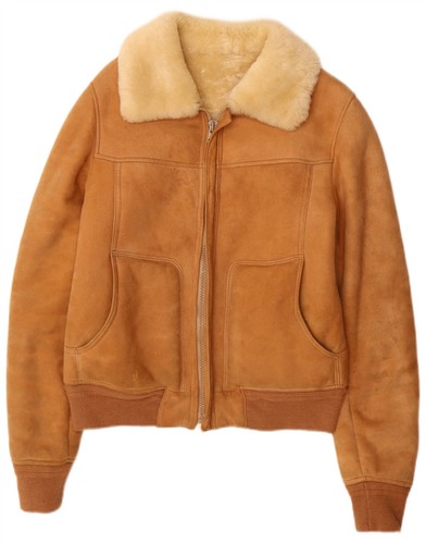 Giacca shearling uomo vintage