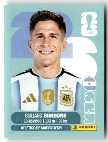 Adesivo panini 2026 - adesivo,