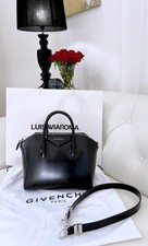 Givenchy borsa donna Antigona modello piccolo in pelle spazzolata di colore nero