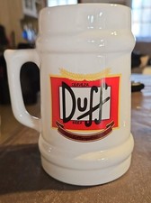 Duff vera birra CERAMIC BIG CHOPP 1 litter Birra made in ARGENTINA