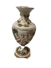 Vaso ceramica capodimonte - vaso,