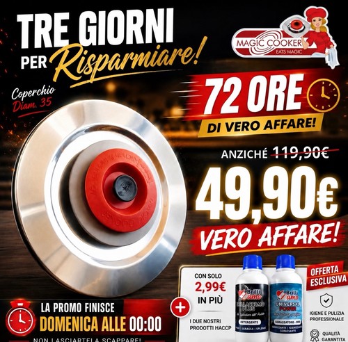 Offerta solo pochi - x,