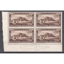 REPUBBLICA 1949 QUARTINA