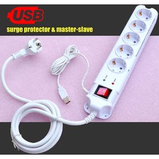 Surge Protector Master Slave Controllore Ciabatta Prolunga Corrente M319