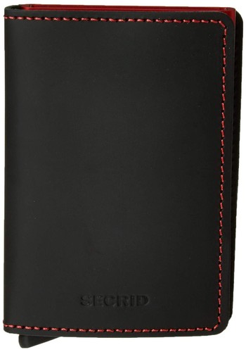 Secrid uomo moderno nero - uomo, nero-rosso