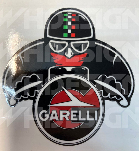 Adesivi stile garelli vintage - adesivi,