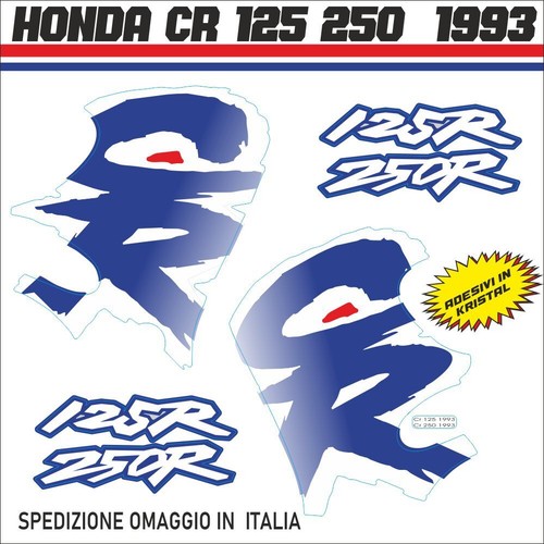 Adesivi honda 125 250 1993 - honda, 125-250