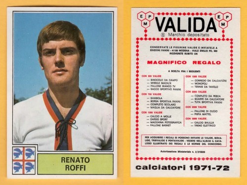 Figurina calciatori panini - figurina,