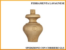 Piede per mobili in legno