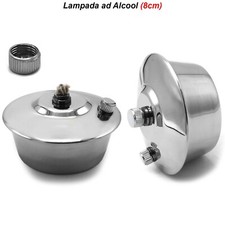 Bruciatore di Bunsen con Stoppino Laboratorio Odontotecnico Lampada ad Alcool CE