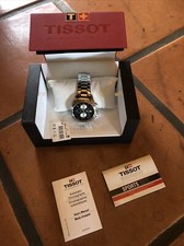 TISSOT 1853 AUTOMATIC WATCH T024427A CHRONOGRAPH BLK DIAL OUTSTANDING TIMEPIECE
