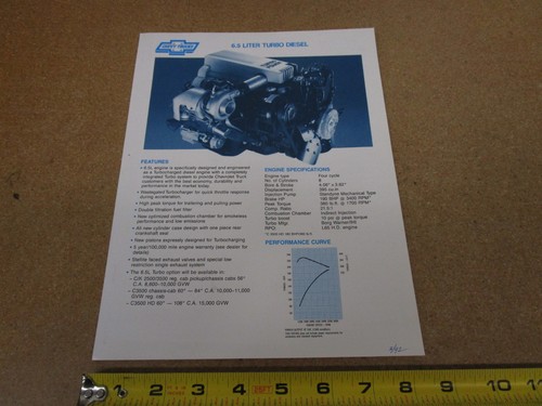 Chevrolet 2 diesel - 6.5,