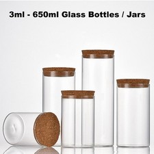 3ml - 650ml Wide Opening Clear