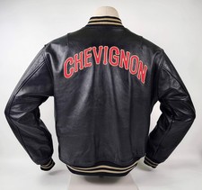 Giacca di pelle Chevignon nera