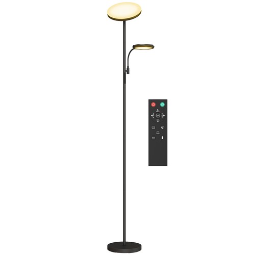 Homcom lampada terra per - homcom,