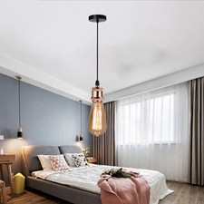  Lampada Industriale Plafoniera Vintage Soffitto Sospensione Metallo