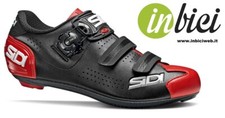 Scarpe Corsa SIDI ALBA 2 NERO / ROSSO con chiusura Tecno - 3 System