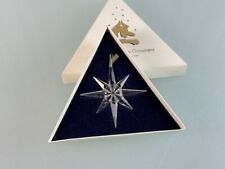 Statua Swarovski 191637 stella di Natale 1995 grande 8 cm. Confezione origina...
