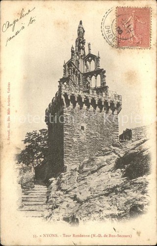 Nyons drome tour randonne - tour,