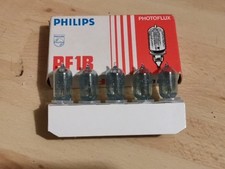 Objet Vintage | Philips PF1B Photoflux Flash Bulbs | Lot de 5 | Made in Germany