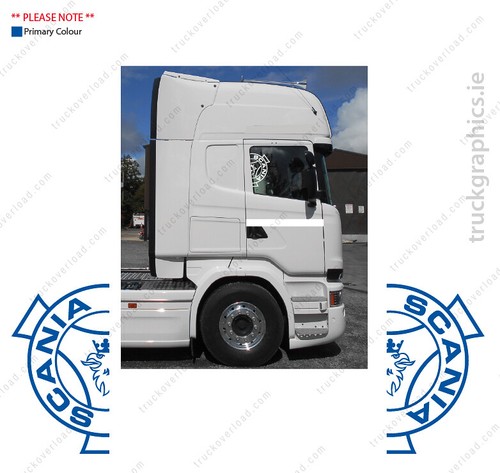 Adesivo finestra scania - adesivo,
