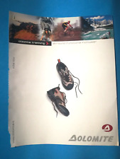 CLIPPING DI GIORNALE PUBBLICITA' DOLOMITE TREKKING DA COLLEZIONE - (96)