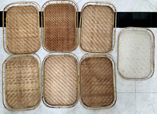 7 Handmade VTG Bamboo Serving
