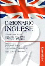 DIZIONARIO INGLESE ITALIANO - Rusconi libri - Vocabolario - lingue 