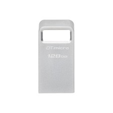 Kingston DataTraveler Micro 128 GB, chiavetta USB argento, USB-A 3.2 Gen 1