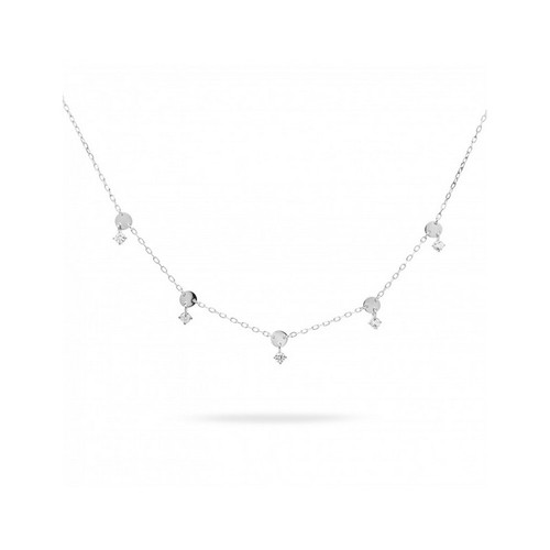 Collana donna zirconi bianchi