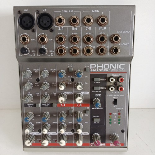 Phonic am105fx mic - phonic, 4