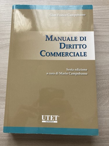 Manuale diritto commerciale - manuale,