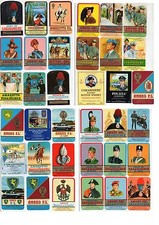 LOTTO 50 ETICHETTE LIQUORI