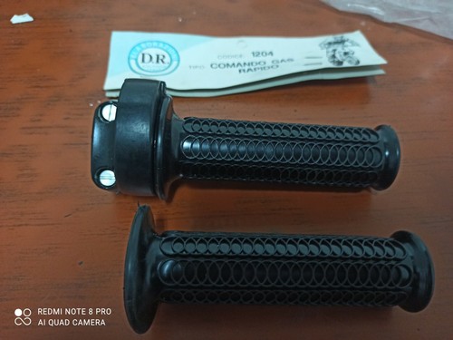 Coppia manopole nere con - dr,