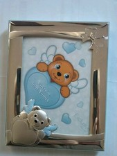 CORNICE CON LAMINA IN ARGENTO INTERNATIONAL GIFT BABY ORSETTO