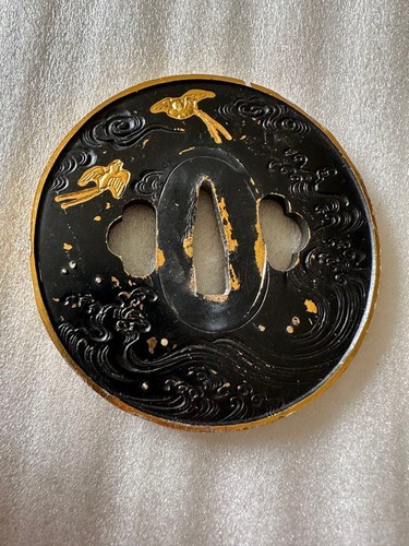 Tsuba giapponese alluminio - tsuba,