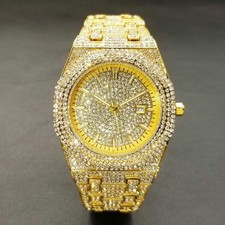Orologio uomo lusso hip hop - orologio,