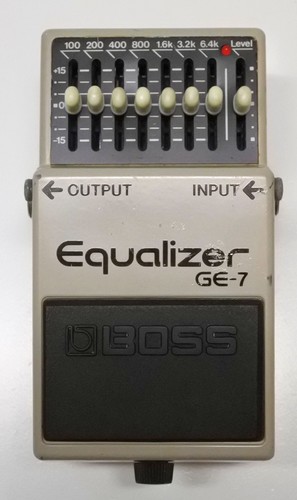 Boss equalizzatore pedale - ge-7,