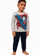 Pigiama SABOR bimbo caldo cotone 7619 SUPERMAN