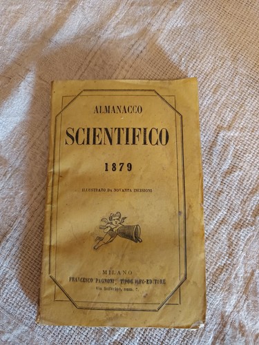 Almanacco scientifico 1879 - almanacco,