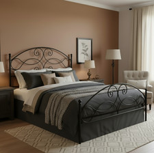 Letto matrimoniale in ferro