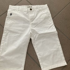 pantalone Ragazzo bianco Corto