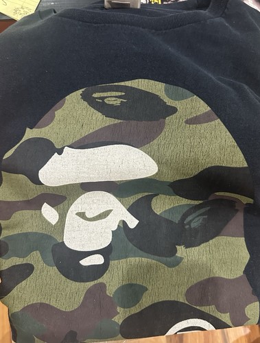 Camicia mimetica bape - camicia,